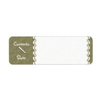 Wavy U Pick Colour/Food & Storage Labels