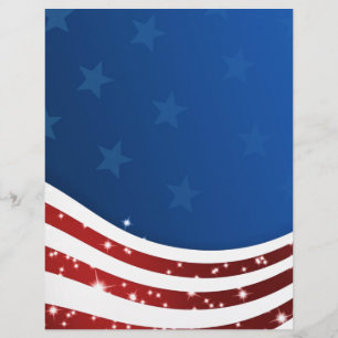 Wavy USA/SAD flag, stars, sochi games