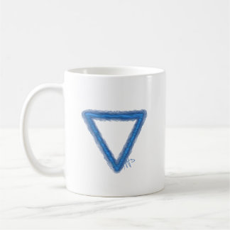 Wavy Water Element Alchemy Symbol Coffee Mug