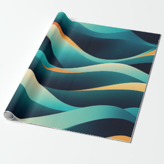 WAVY WRAPPING PAPER