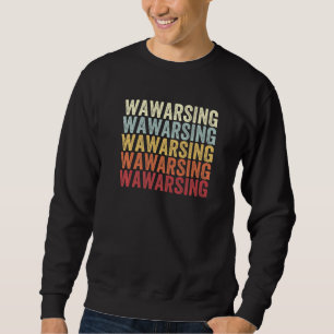 Wawarsing New York Wawarsing NY Retro Vintage Text Sweatshirt