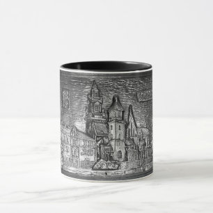 WAWEL CASTLE KRAKOW POLAND PEWTER  MUG