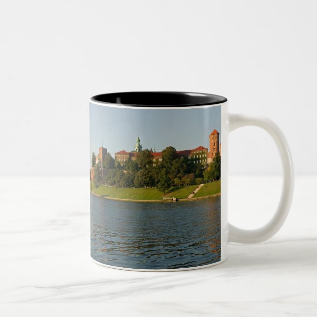 Wawel Hill with Royal Castle and Cathedral, Two-Tone Coffee Mug (Right)