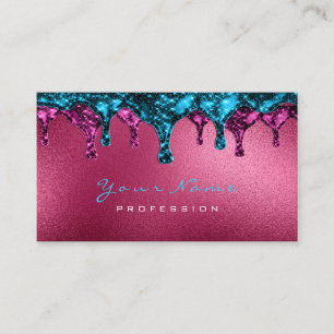 Wax Epilation Pink Depilation Blue Burgundy Business Card