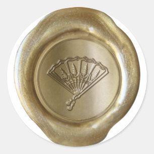 Wax Seal Monogram - Gold - FAN - Amy Custom