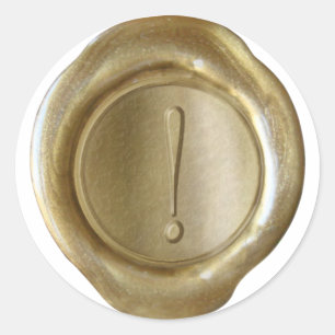 Wax Seal Monogram - Gold - Script -