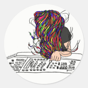 Waxbabe Bassnectar Logo Sticker