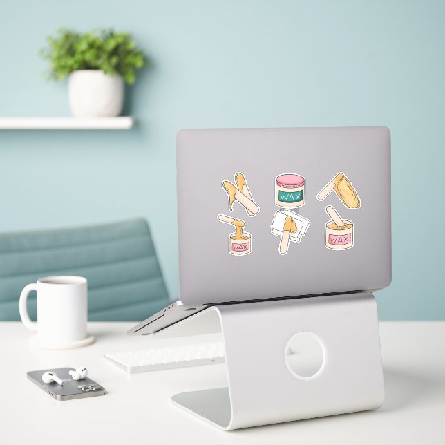 WAXING ELEMENTS SET  (Laptop On Desk)