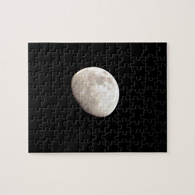 Waxing Gibbous Moon Jigsaw Puzzle (Horizontal)