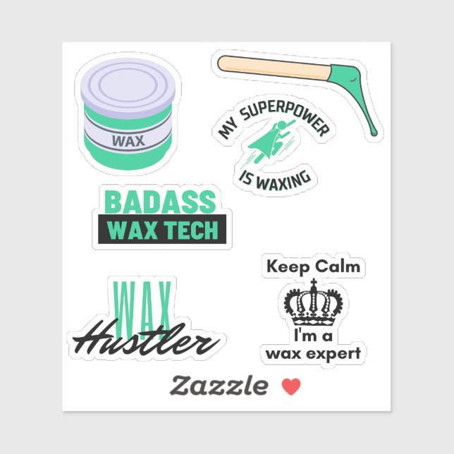 Waxing Stickers (Sheet)