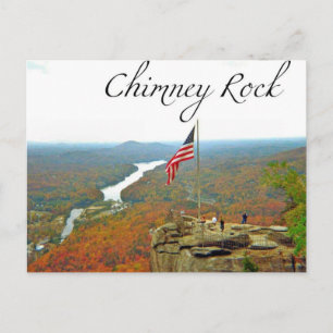 Way Above Chimney Rock Postcard