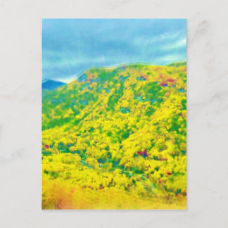 Way Above the Mountains Postcard