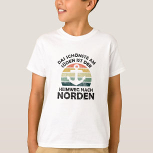 Way Home To The North Germany North Sea T-Shirt