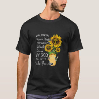 Way Maker Waymaker Promise Keeper Miracle Worker C T-Shirt