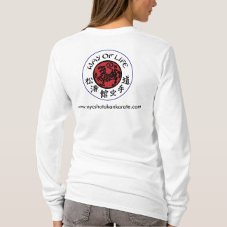 Way Of Life Shotokan Ladies Hoodie T-Shirt