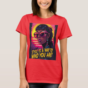 Way to Who Are You - Empowering Self-Discovery Des T-Shirt