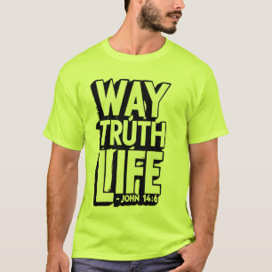 Way Truth Life Bold Retro Burst T-Shirt
