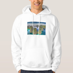 Wayag Island landscape, Indonesia Hoodie