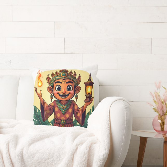 Wayang Amanah Javanese Cushion (Couch)