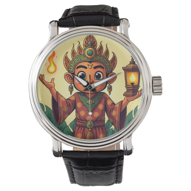 Wayang Amanah Javanese Watch (Front)