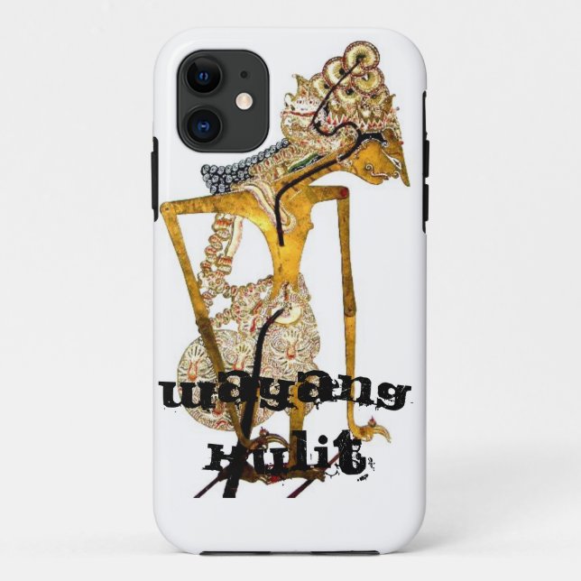 WAYANG KULIT Case-Mate iPhone CASE (Back)