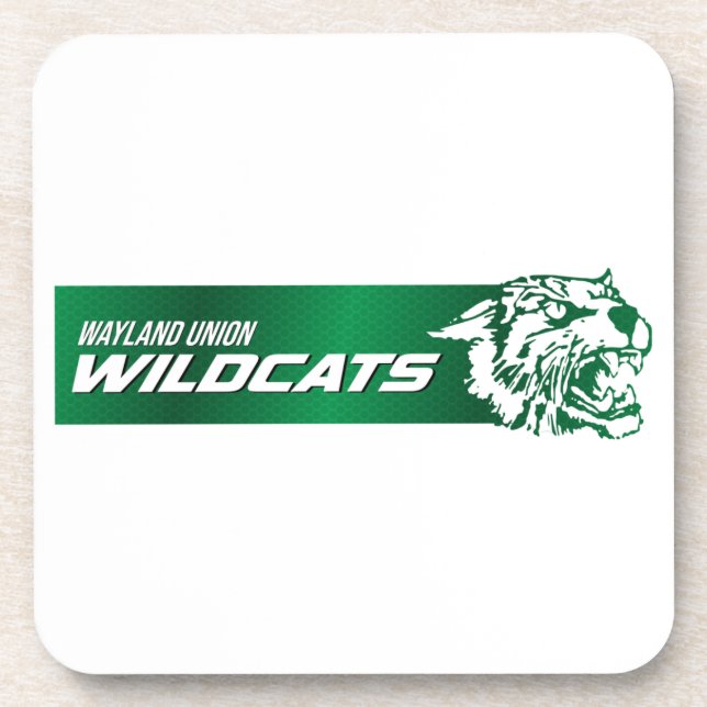 Wayland Union Wildcats #2 Coaster (Front)