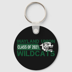 Wayland Union Wildcats #3 Key Ring