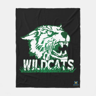 Wayland Union Wildcats #4 Fleece Blanket