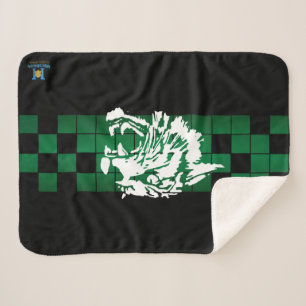 Wayland Union Wildcats #5 Sherpa Blanket