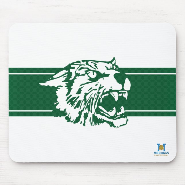 Wayland Union Wildcats #7 Mouse Pad (Front)