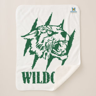 Wayland Union Wildcats #9 Sherpa Blanket