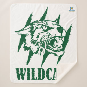 Wayland Union Wildcats #9 Sherpa Blanket