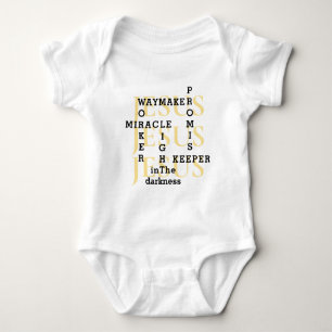 Waymaker Jesus Miracle Baby Bodysuit
