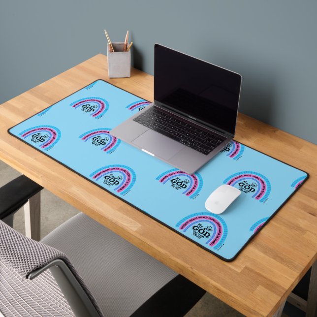 Waymaker Miracle Worker My God That Is Who You Are Desk Mat (Office 2)