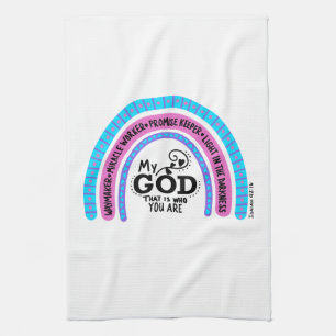Waymaker Miracle Worker My God That Is Who You Are Tea Towel