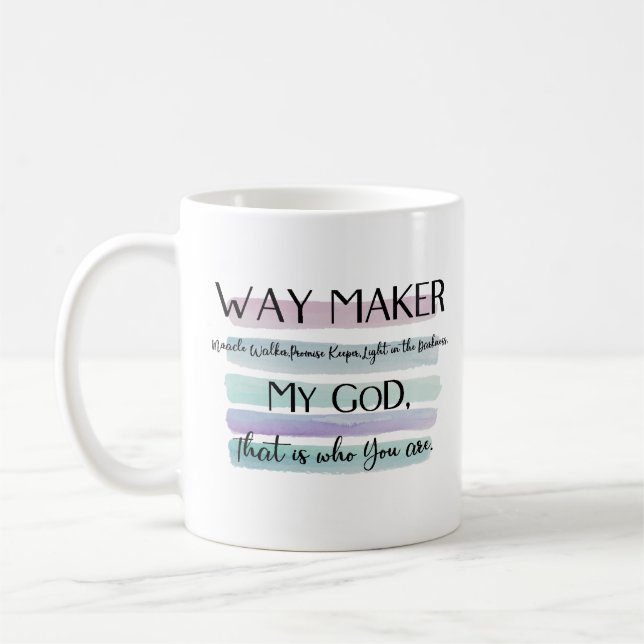 Waymaker mug (Left)