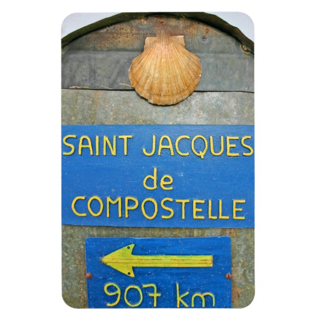 Waymark French Camino 1 Magnet (Vertical)