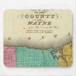 Wayne County Mouse Pad