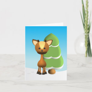 Wayne Deer Holiday Card