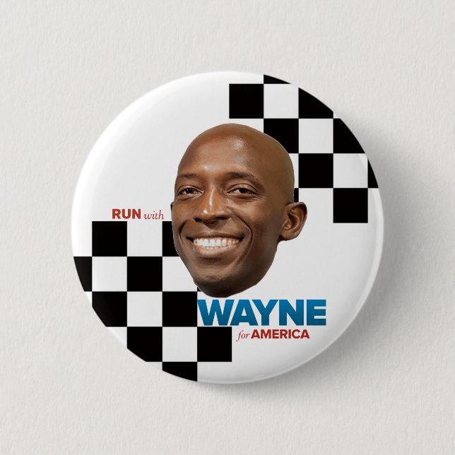 Wayne Messam 2020 6 Cm Round Badge (Front)