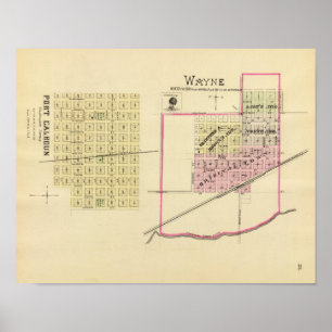 Wayne, Nebraska Poster