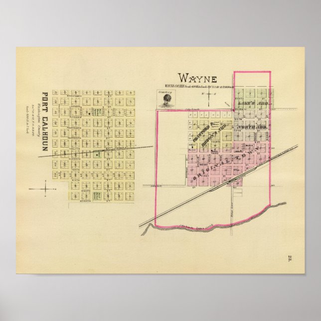 Wayne, Nebraska Poster (Front)