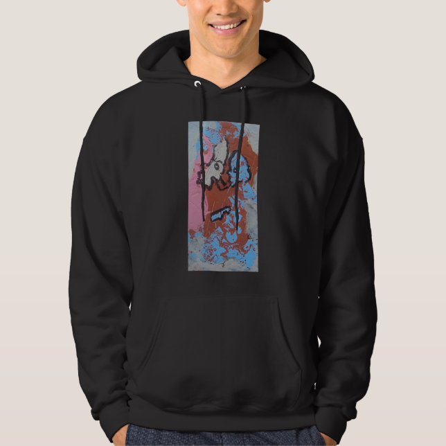WAYNE PINK HOODIE (Front)