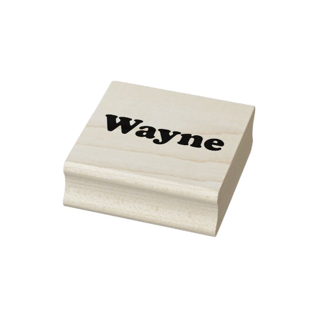 Wayne Rubber Stamp (Stamp)