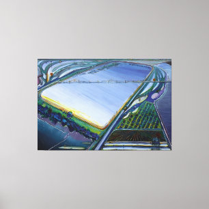 Wayne Thiebaud art painting Canvas Print