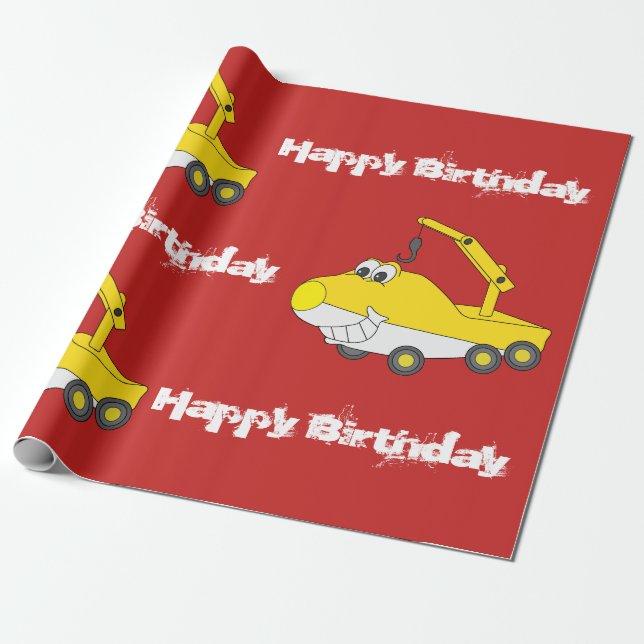 Wayne Wrapping Paper (Unrolled)