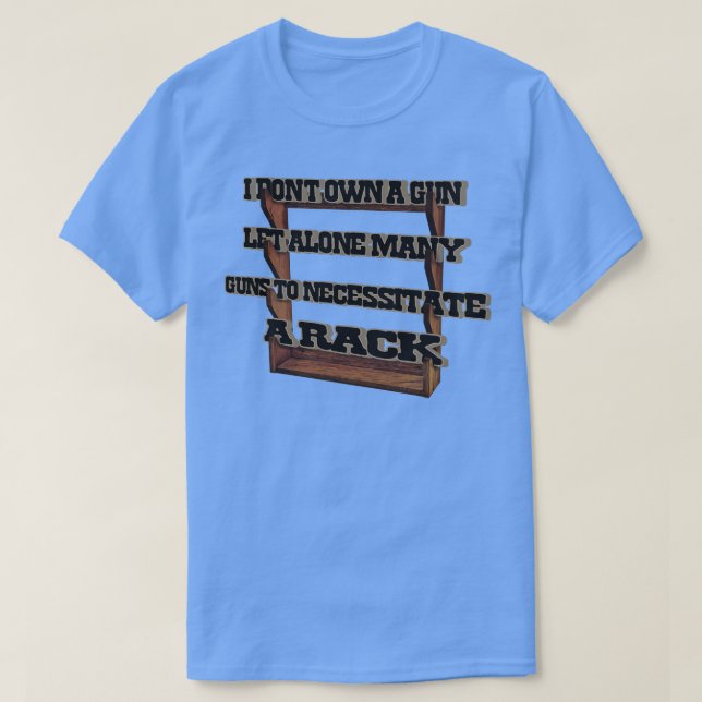 Waynes World Gun Rack T-Shirt (Design Front)