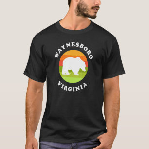 Waynesboro Virginia Bear Sunrise VA Souvenir T-Shirt