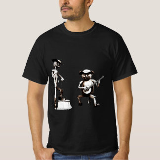 Waynesville Bluegrass musicians statue T-Shirt