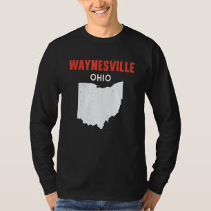 Waynesville Ohio USA State America Travel Ohioan T-Shirt